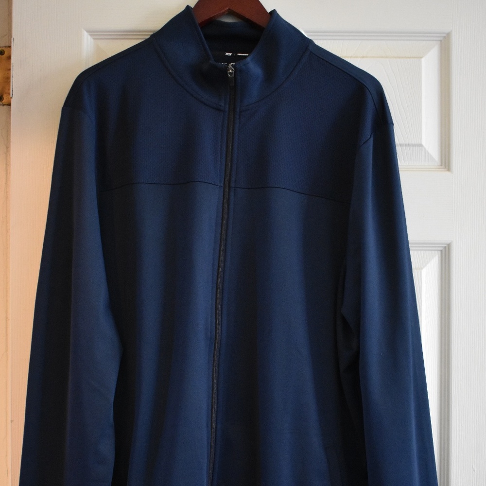 Mens Navy Blue Zip UP jacket